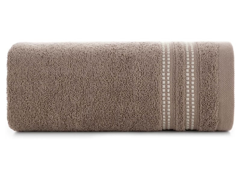 Ręcznik do rąk Ally 70x140 cm brązowy