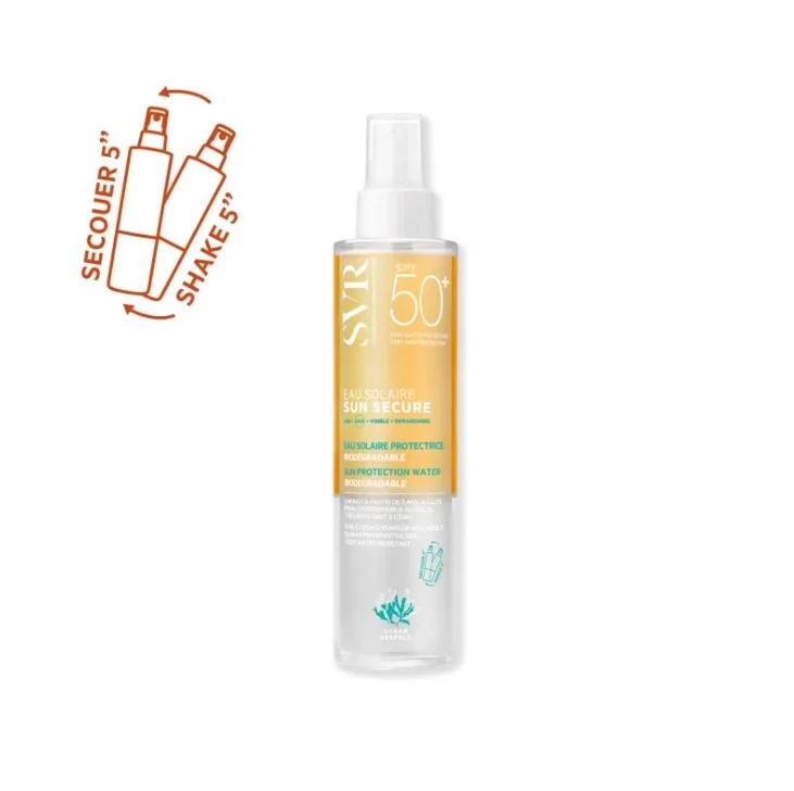 SVR SVR Sun Secure Eau Solaire SPF 50 200 ml Beschermend zonnebrandmiddel Water