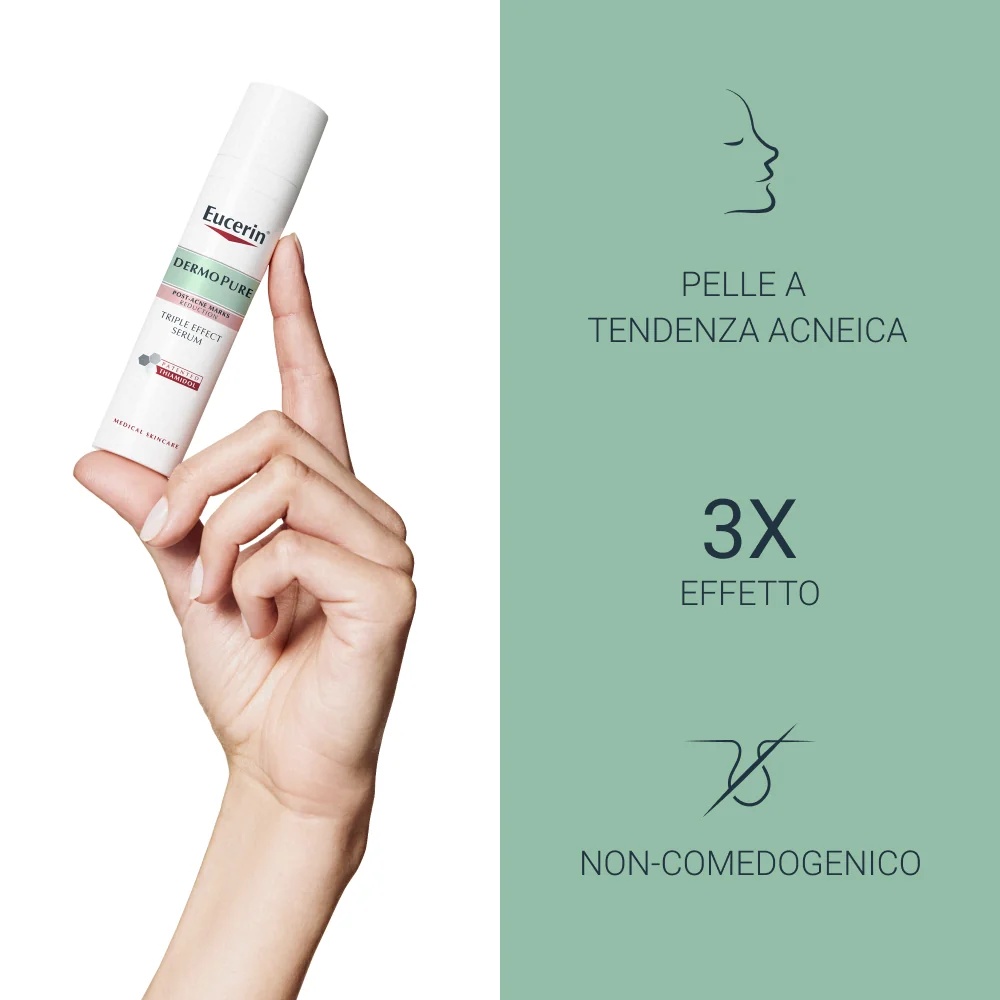 EUCERIN Eucerin DermoPurifyer Sérum Triple Action Contrôle du Sébum 40 ml pour peaux impures