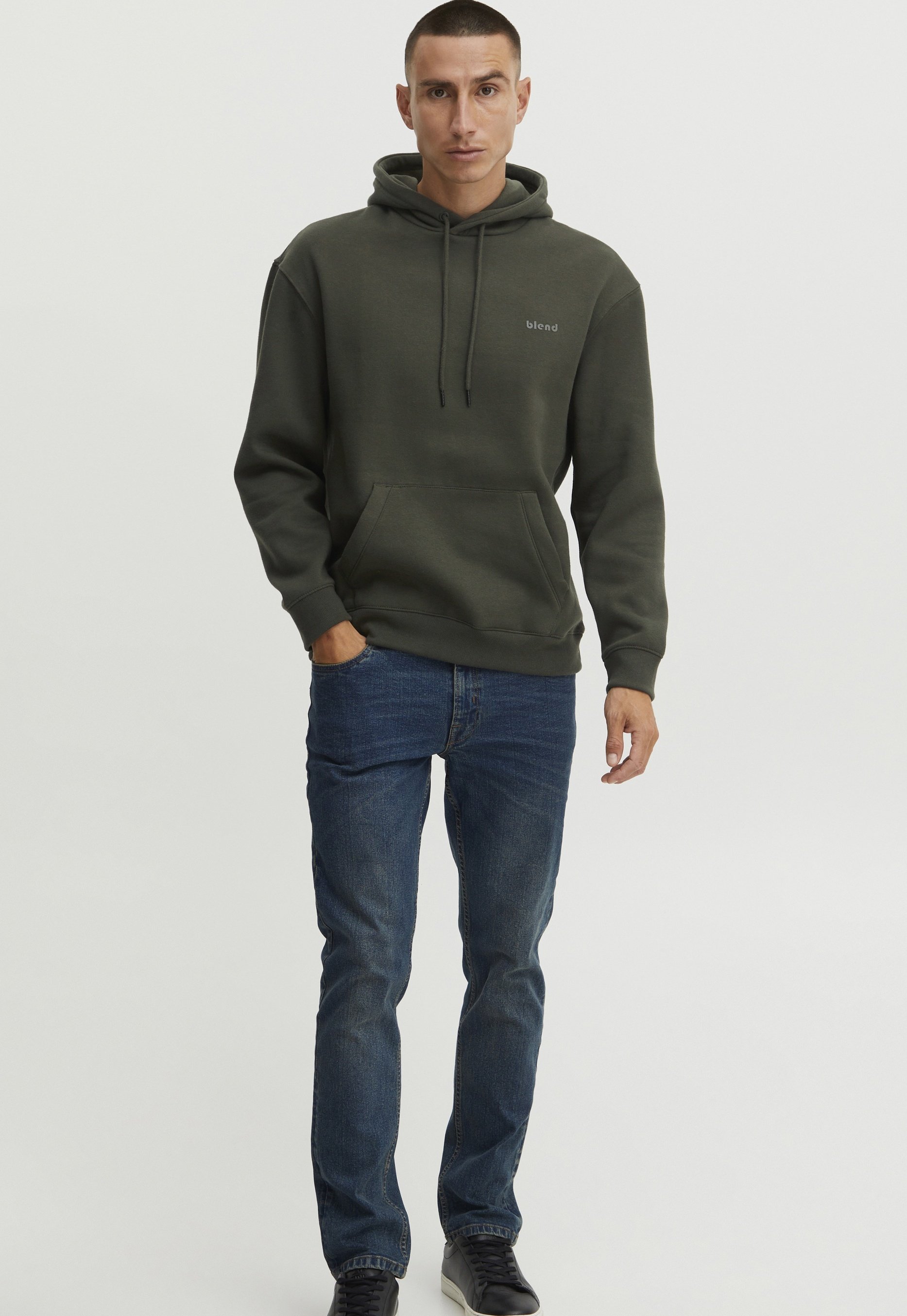 Mélange BHDOWNTON - Sweat à capuche - Nuit en forêt