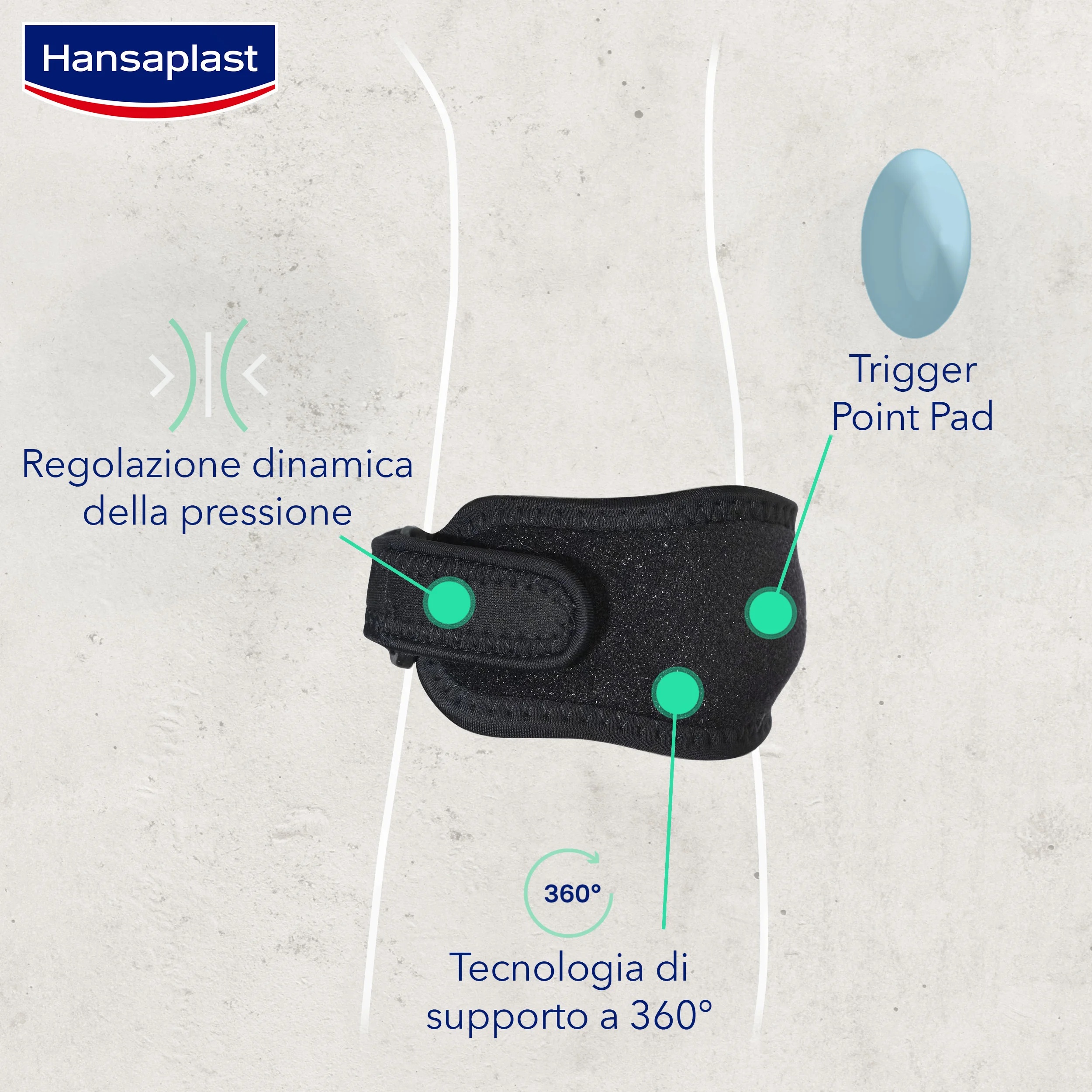 HANSAPLAST HP štitnik za lakat Sup ortoza za podlakticu za tenis