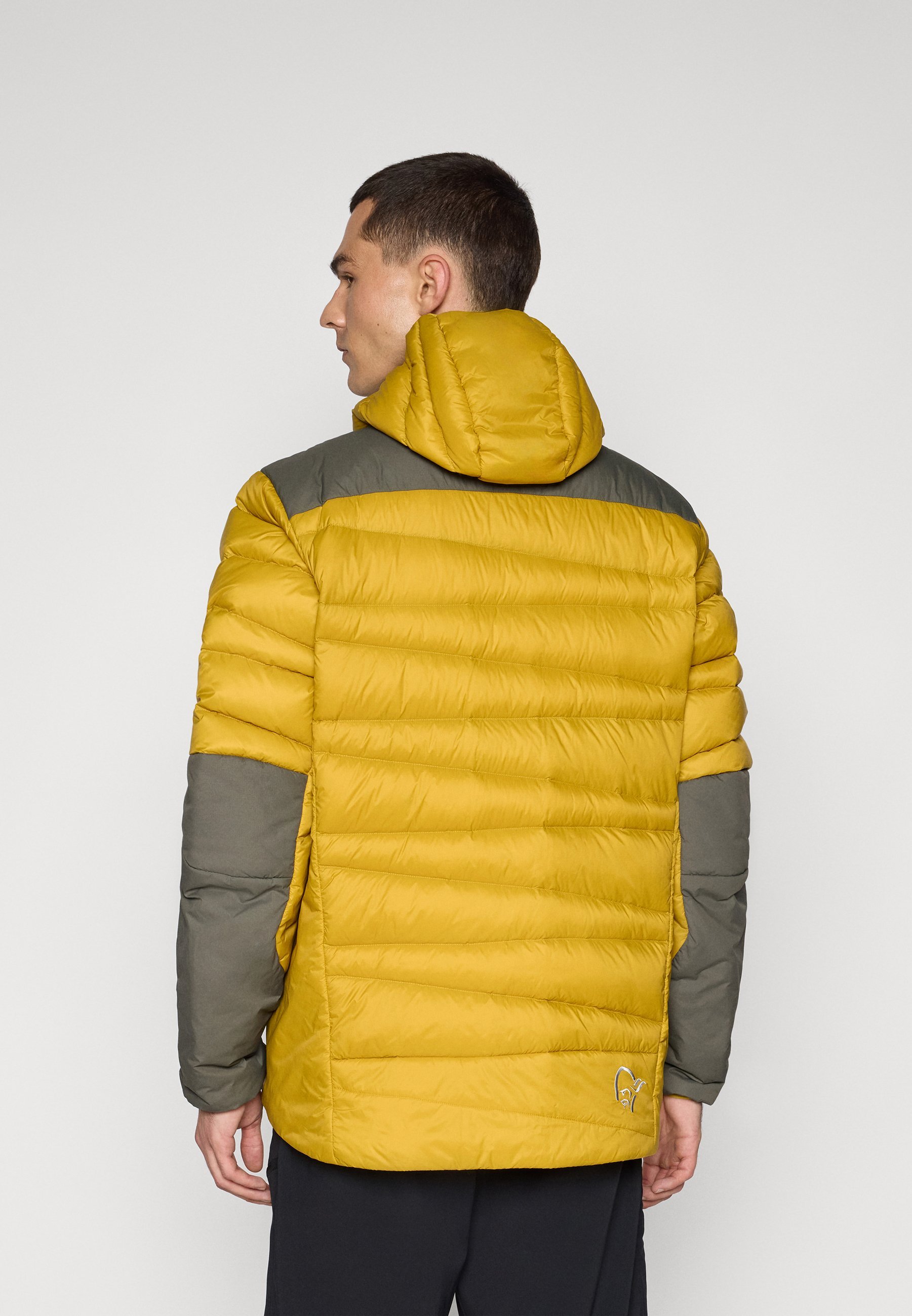 Norrøna FALKETIND HOOD - Donsjack - golden palm