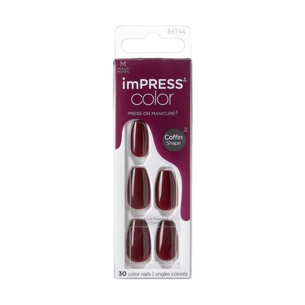 Vinarija Impress Color Coffin Shape u New Yorku Kunstnagels