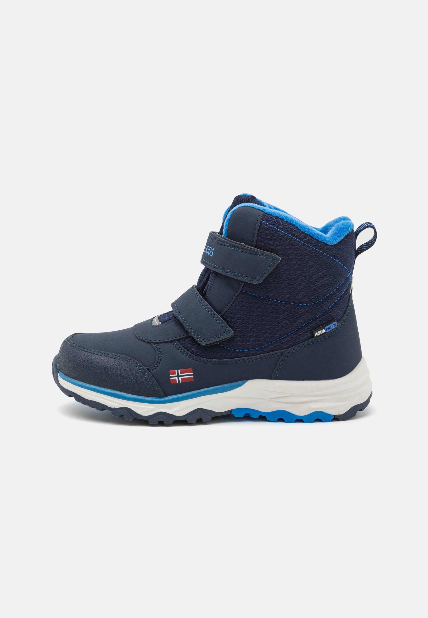 TROLLKIDS HAFJELL UNISEX - Stivali invernali - blu navy/blu medio