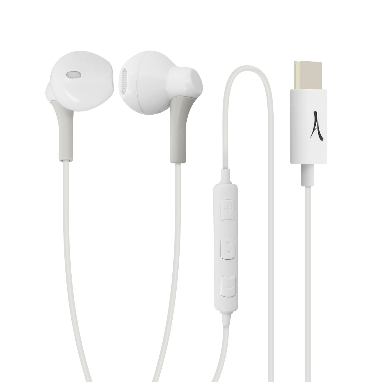 Akashi merk 1,2M USB-C headset handsfree kit