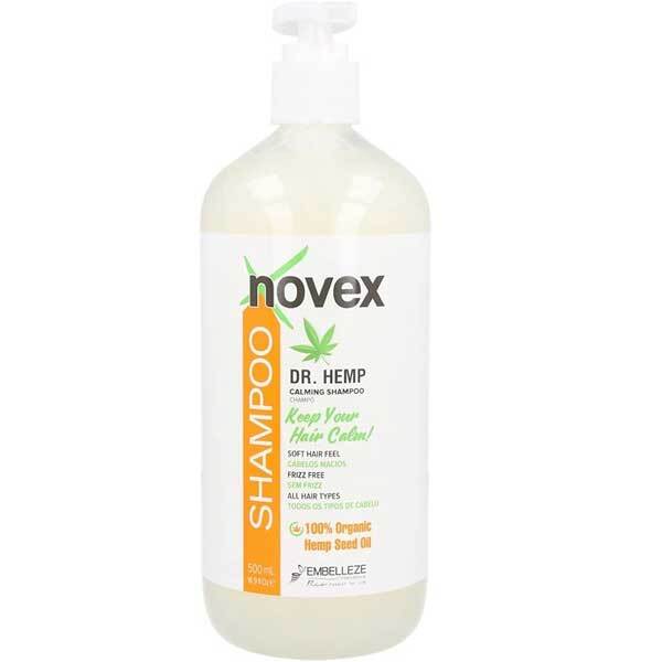 Champú calmante de cáñamo Novex Doctor