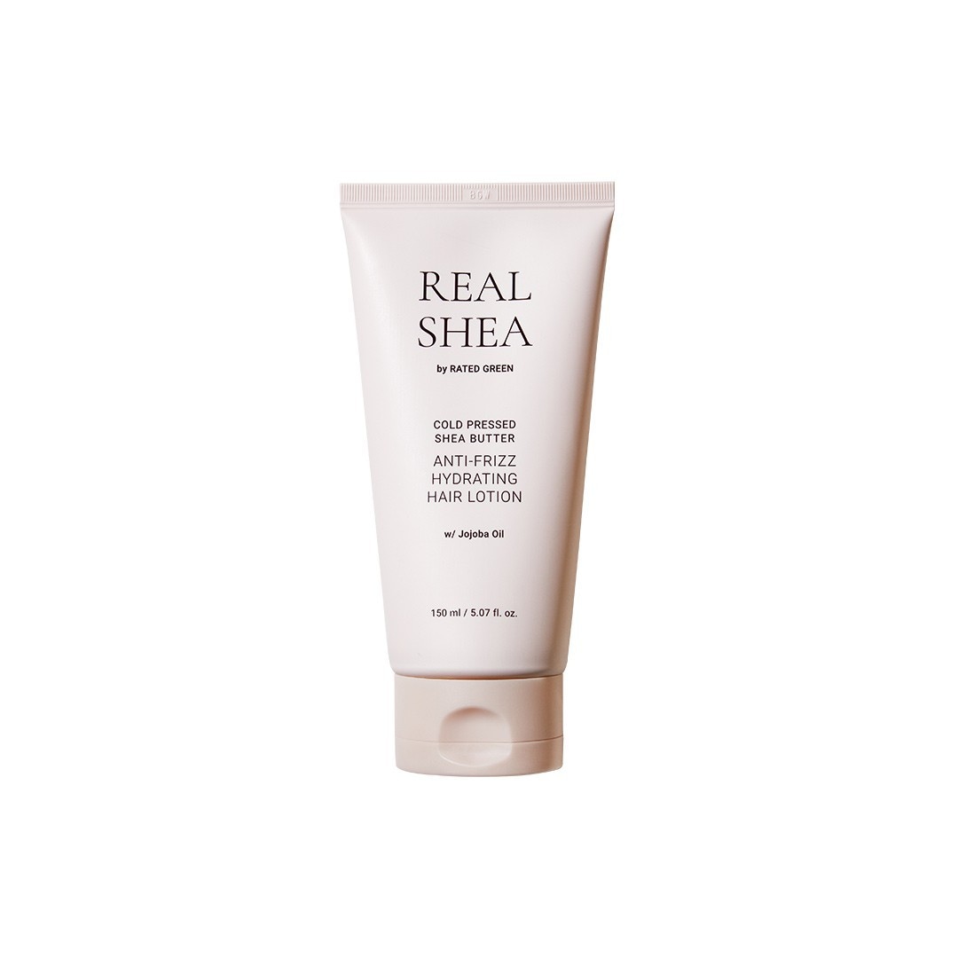 Rated Green Haarpflege-Lotion mit echter Sheabutter gegen Frizz – 150 ml
