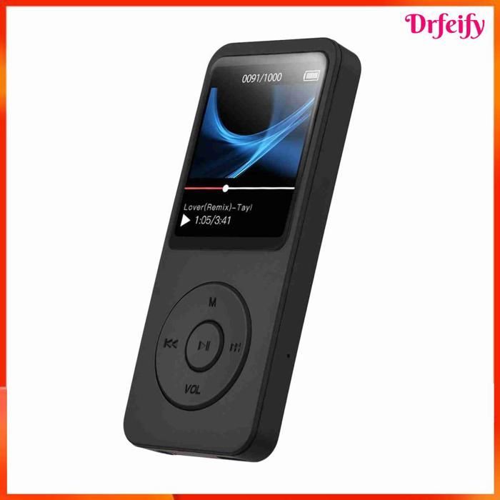 Lettore MP4 - AKOZON - MP3-01 - Schermo TFT da 1,77 pollici - 16 GB - Bluetooth 5.0