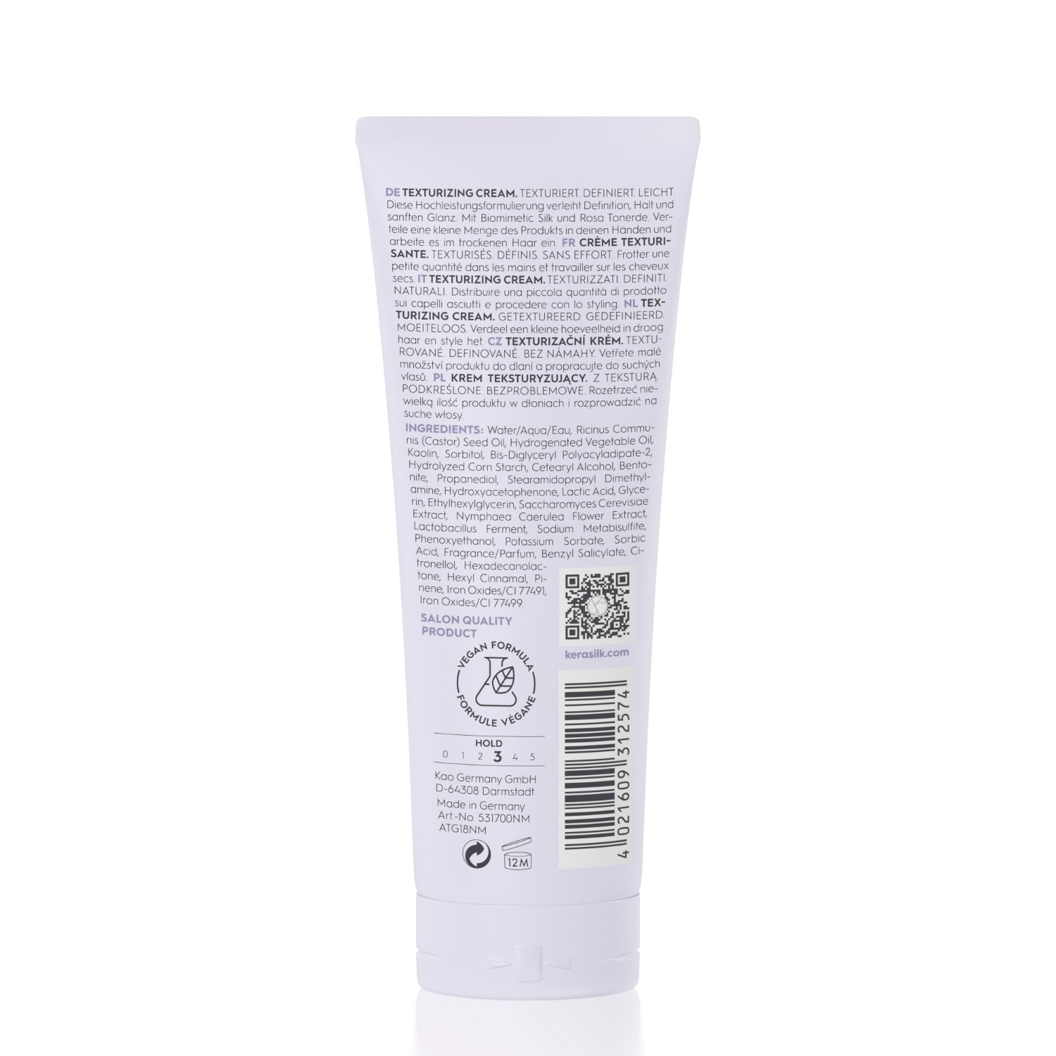 KERASILK haarstyling textuurcrème - 75 ml