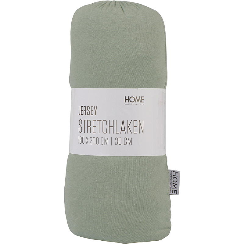 Hjem Jerseylaken 180x200 cm grønt