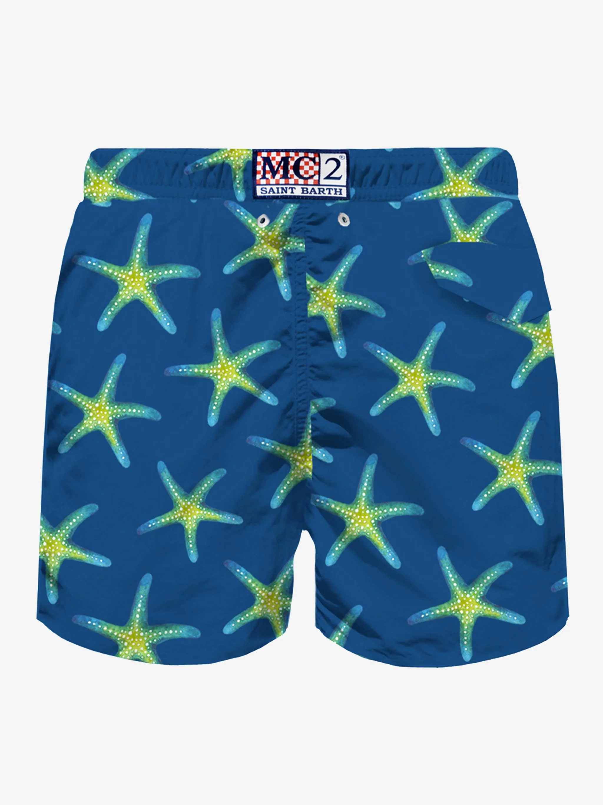 Maillot de bain homme en tissu léger à imprimé marin