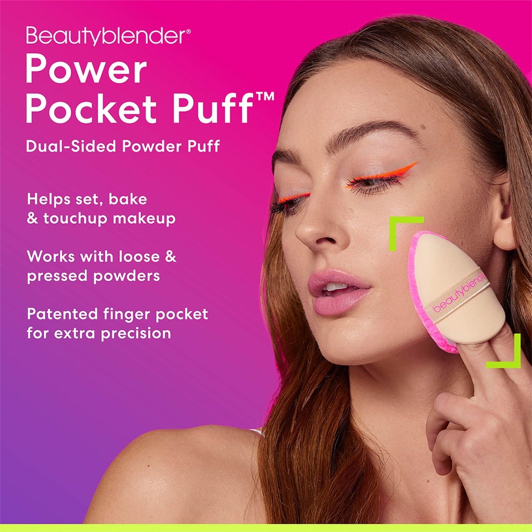 Labutienka do púdru Beautyblender Power Pocket Puff™ – 1 kus