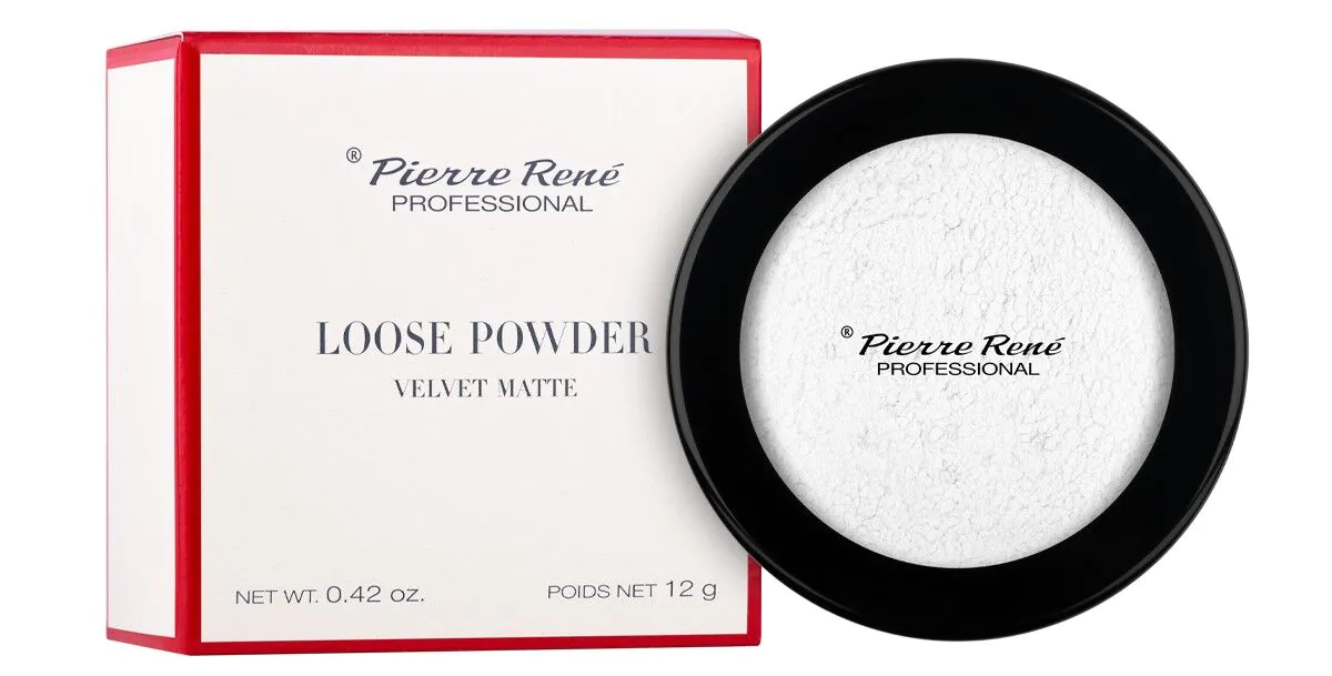 Pierre Rene Velvet Matte Loose Powder - Puder sypki 12g