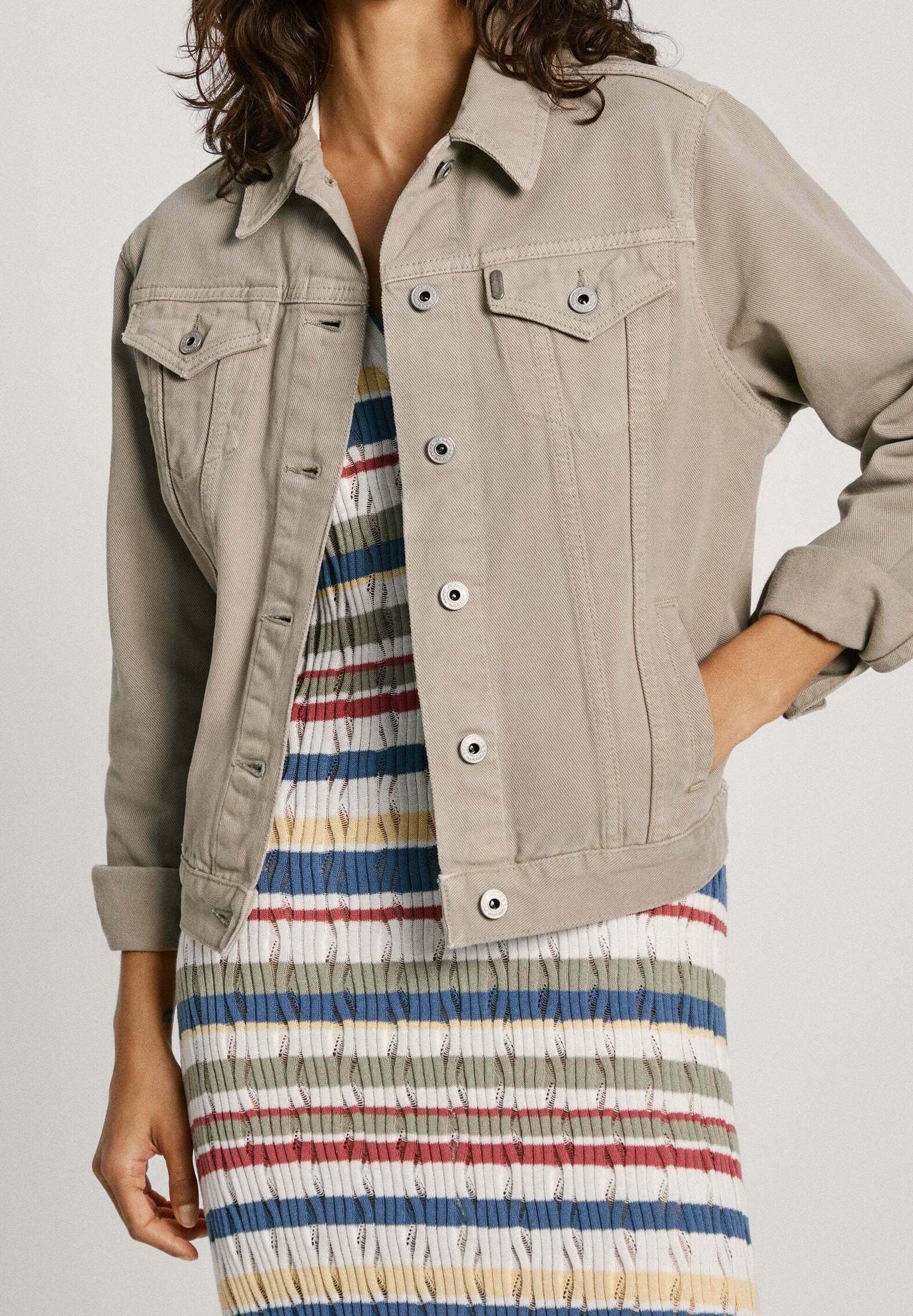Veste en jean Pepe Jeans - couleur pierre