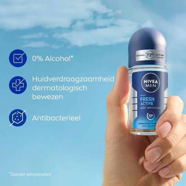 NIVEA Men Fresh Active antiperspirant roler <50ml