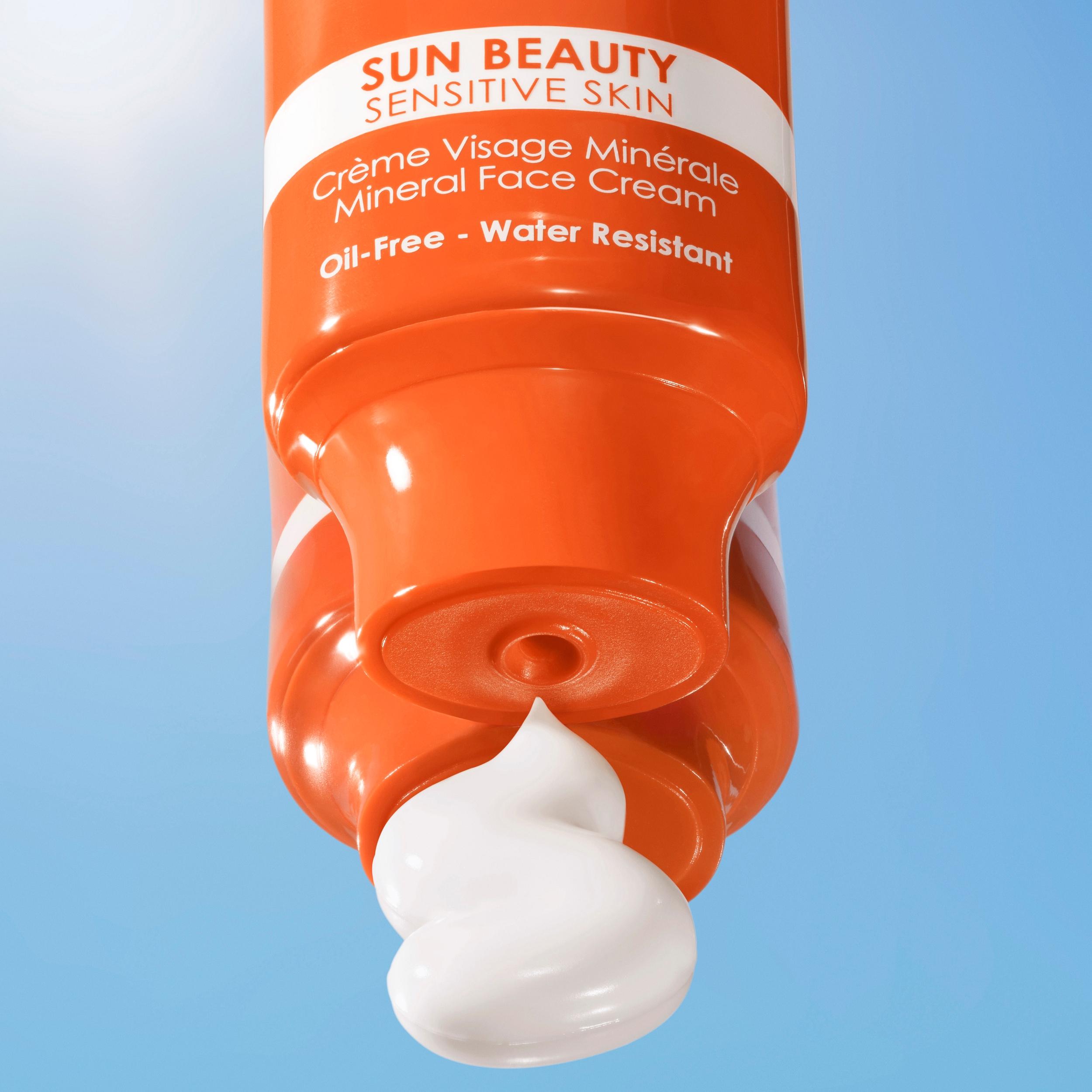 Sun Beauty Минерална крема за лице за осетљиву кожу SPF 50 Заштита лица