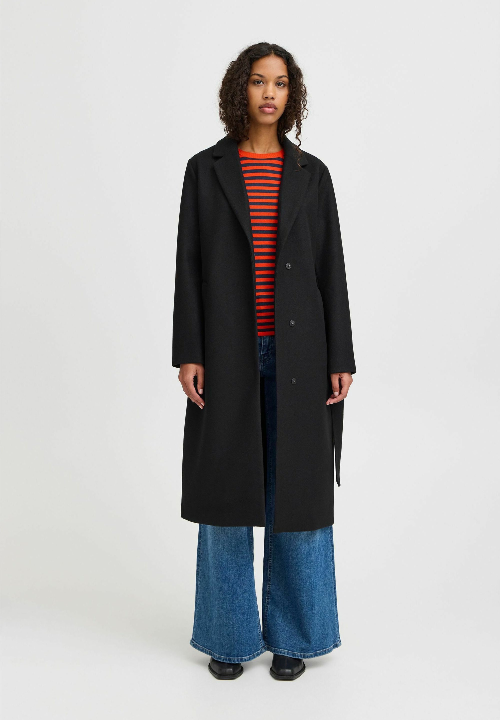 ICHI IHJANNET - Trench coat - preto