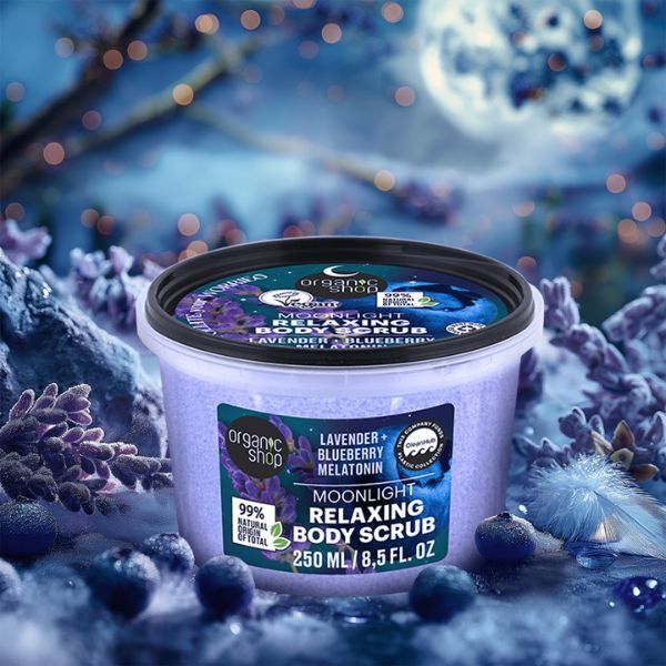 Organic Shop Sleeping Moonlight opuštajući piling za tijelo 250ml