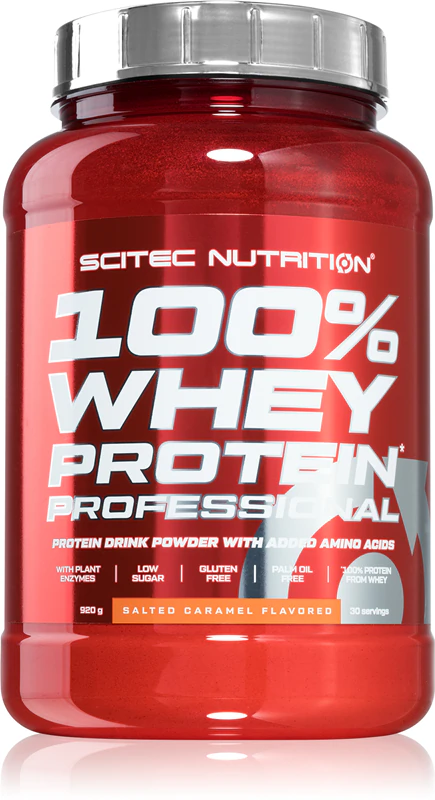 Scitec Nutrition 100% Whey Protein Profesionálny doplnok stravy srvátkový proteín s tráviacimi enzýmami