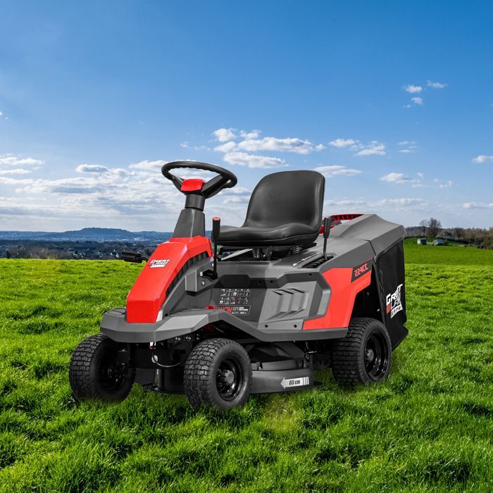 Rider 224cc - Schnittbreite 65cm - Hydrostatisches Getriebe, Mulchen und Seitenauswurf.