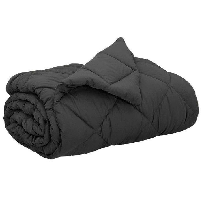 Edredón - VIDAXL - Relleno completo de plumón - Microfibra - 240 x 260 cm - Hipoalergénico