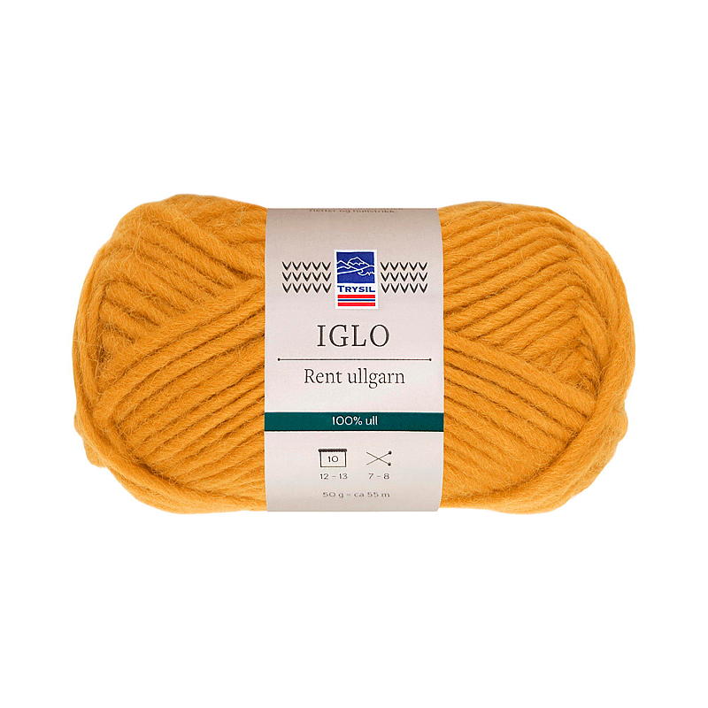 Laine Trysil Iglo jaune chaud