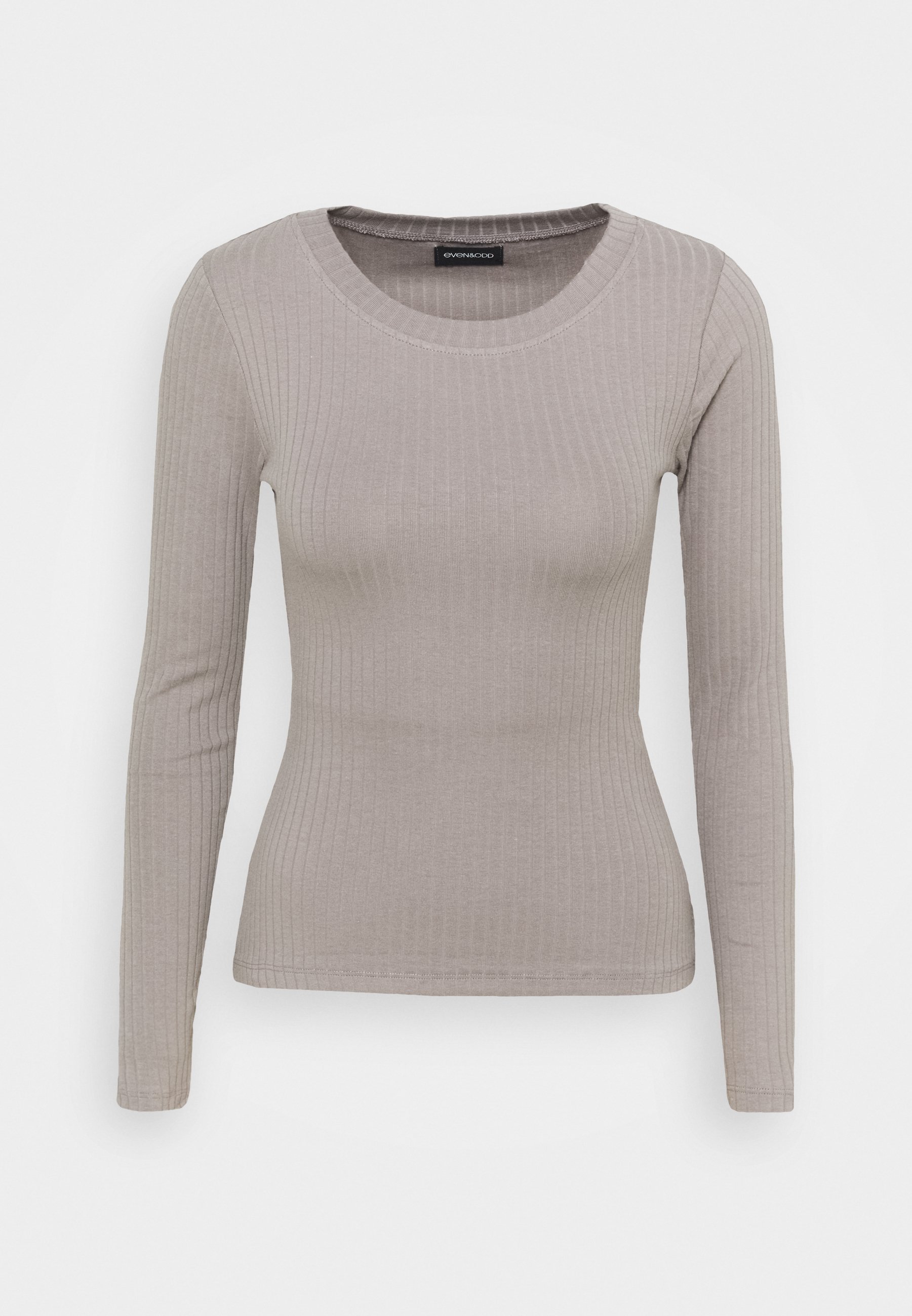 Even&Odd top met lange mouwen - grijs