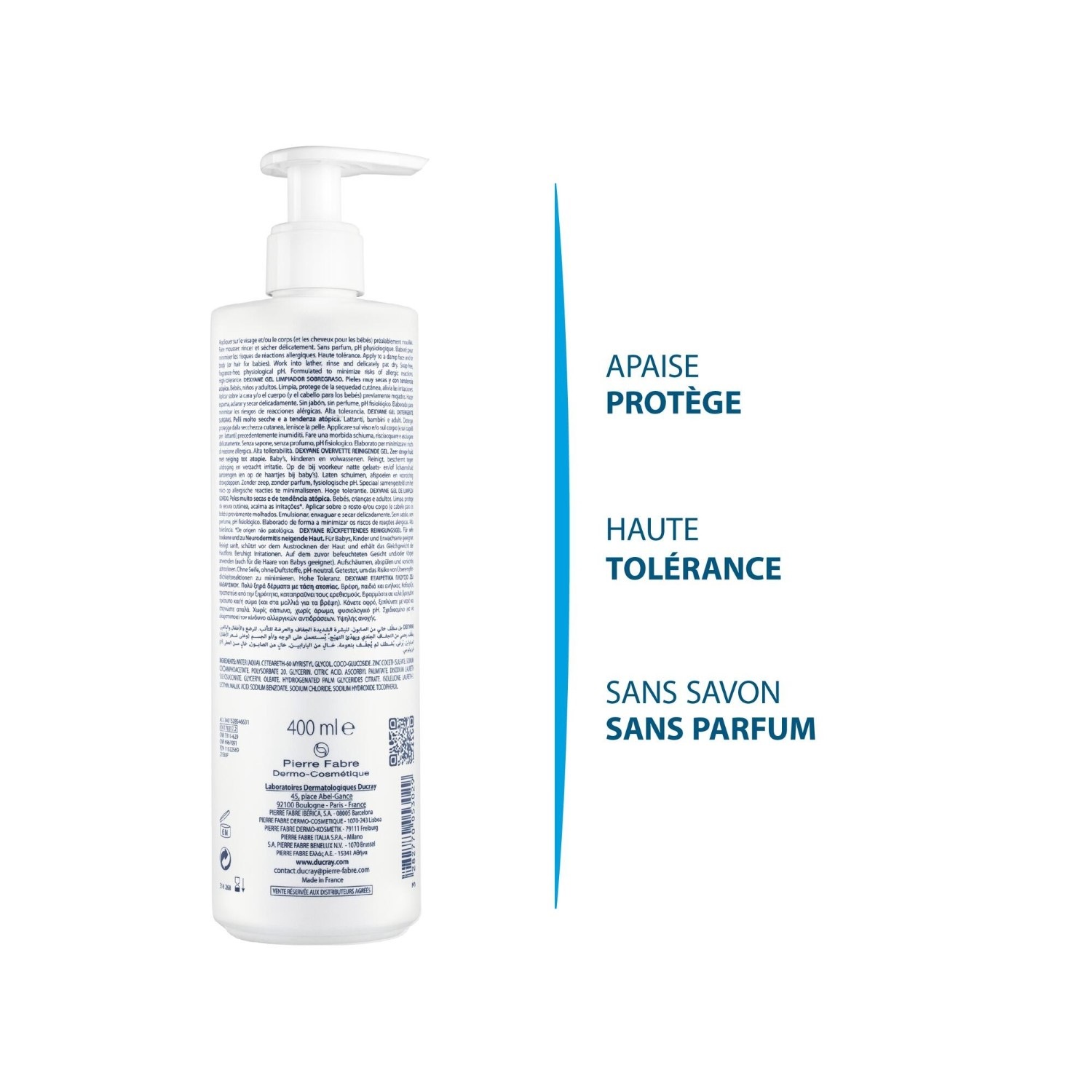 Ducray Gel nettoyant surgras