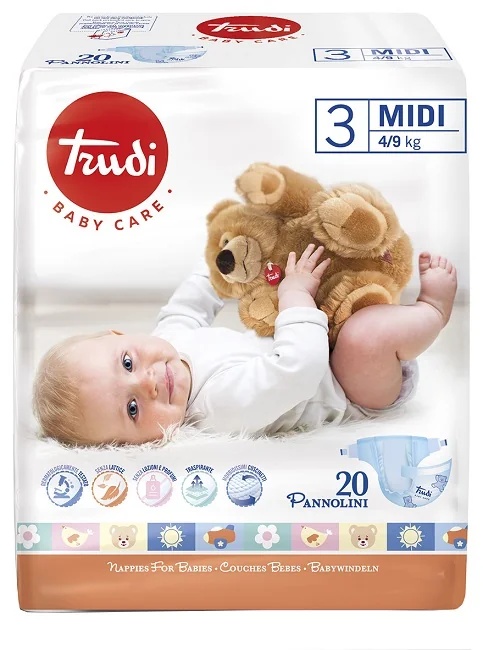 TRUDI BABY CARE Trudi Baby C Pann Bb Midi 4/9 kg