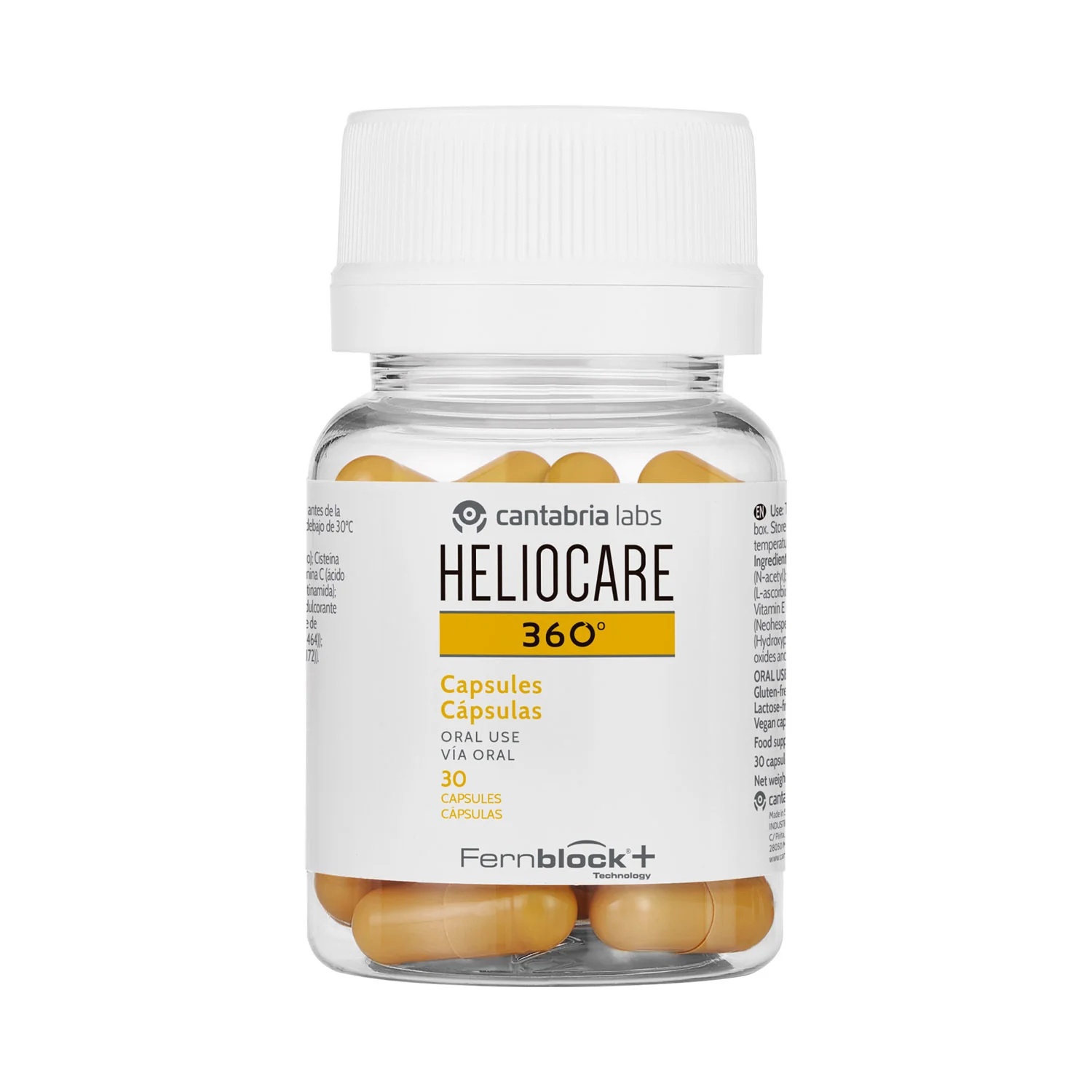 HELIOCARE Heliocare 360 30 capsules Complément alimentaire pour le bronzage