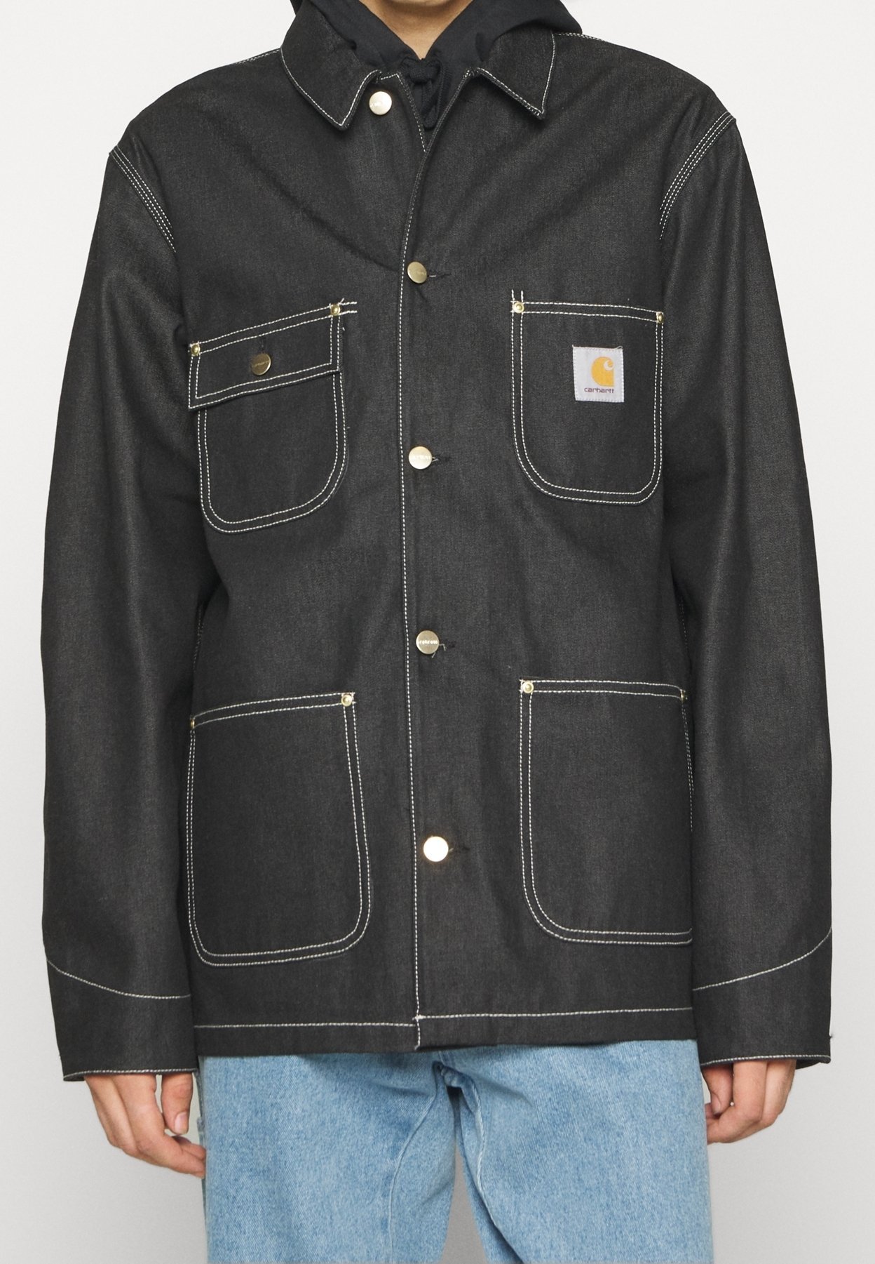 Carhartt WIP denimjack - zwart