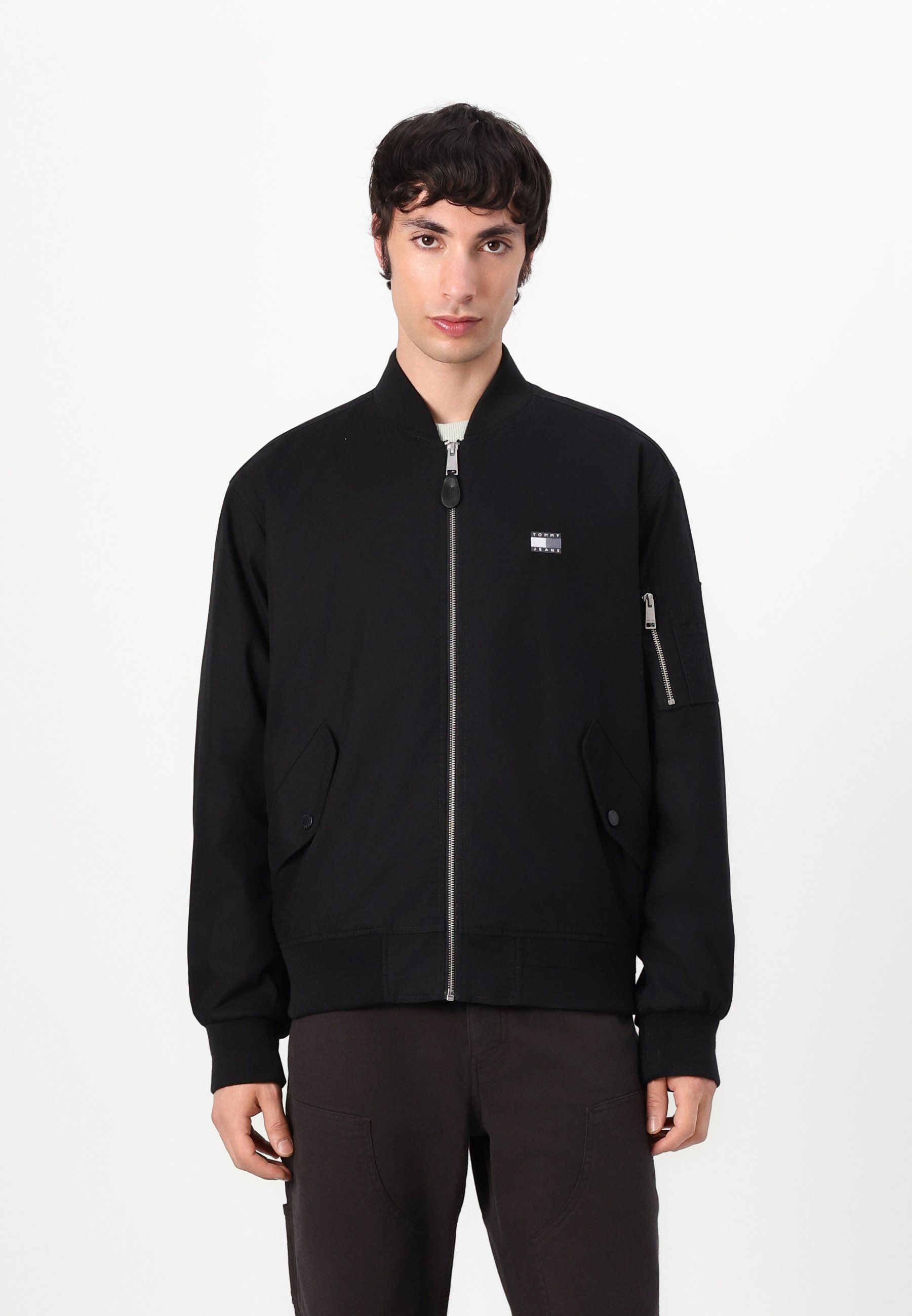 Giacca bomber Tommy Jeans - nera