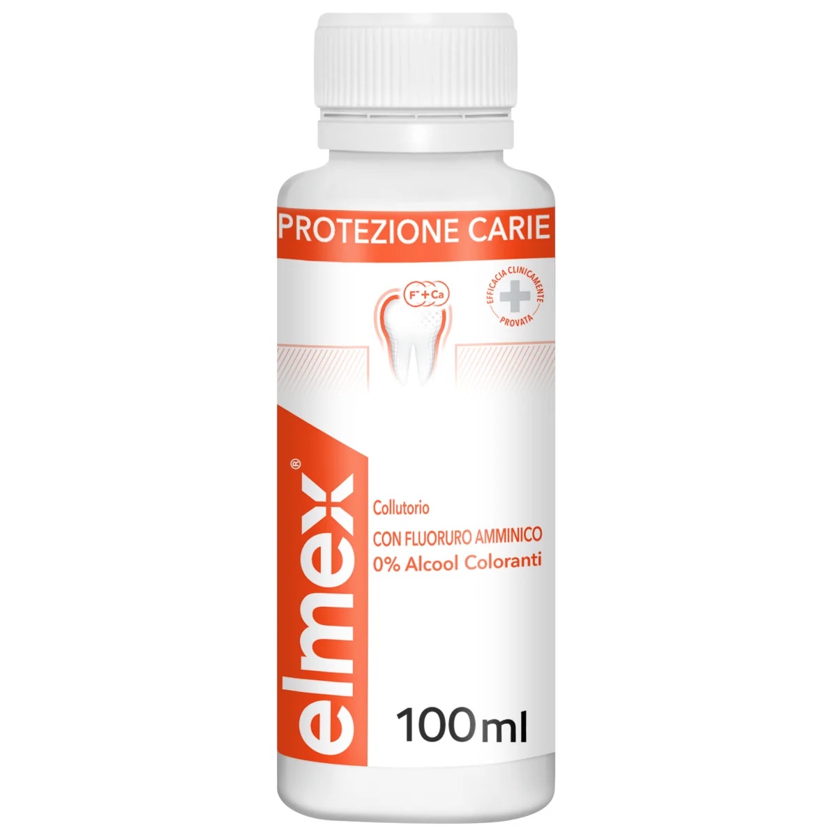 ELMEX Bain de bouche Elmex contre les caries et la plaque dentaire 100 ml