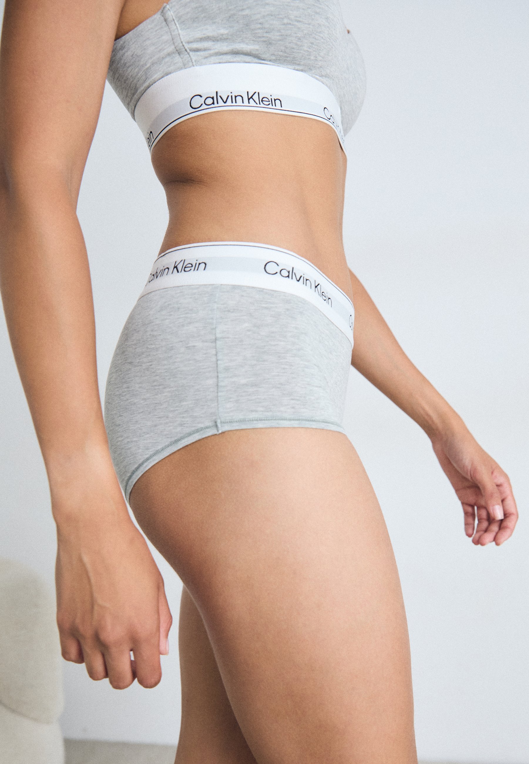 Calvin Klein Unterwäsche BOYSHORT ICON - Hose - grau meliert