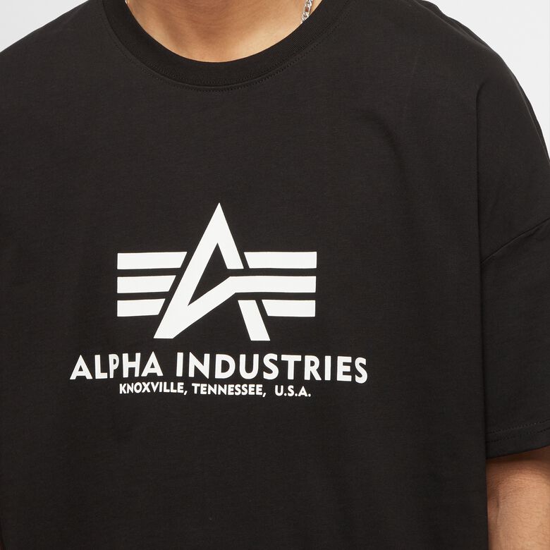 Camiseta básica extragrande de tela gruesa