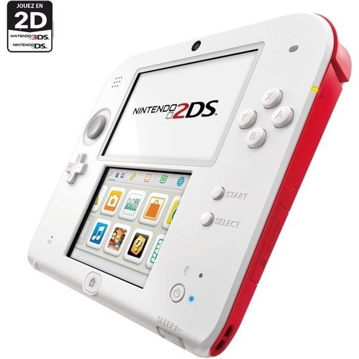 2DS Blanche et Rouge