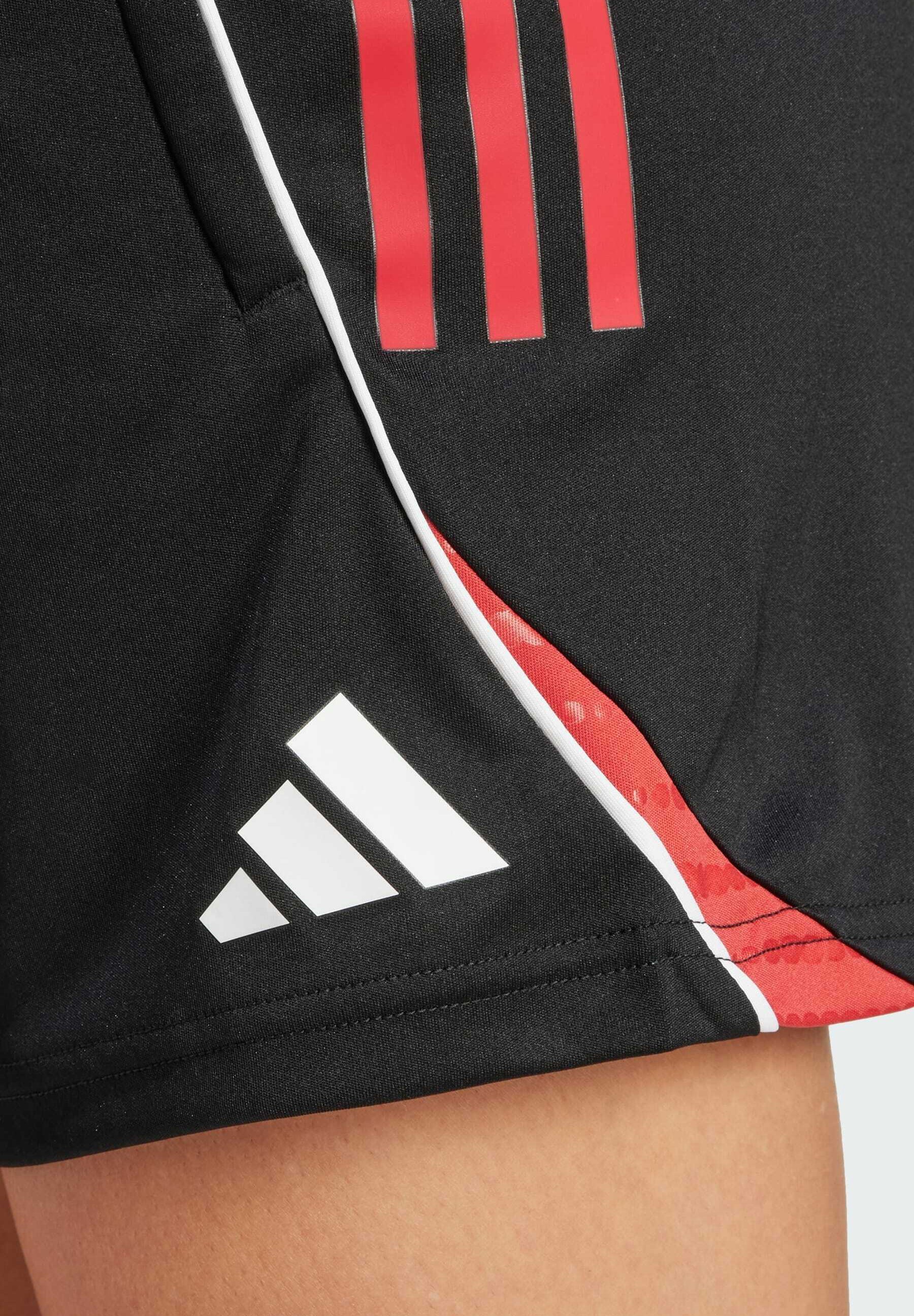 adidas Performance TIRO 25 COMPETITION - Sportshorts - zwart team power rood