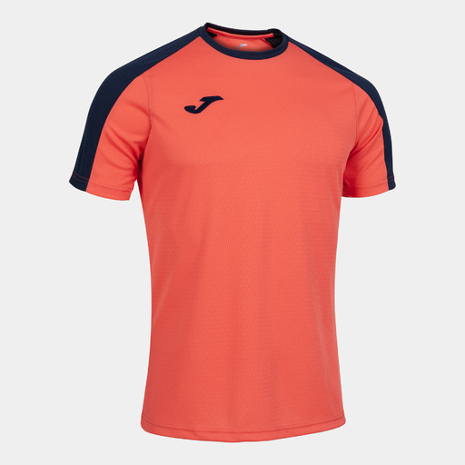 Tricou cu mânecă scurtă Joma Eco Championship, portocaliu fluorescent/bleumarin