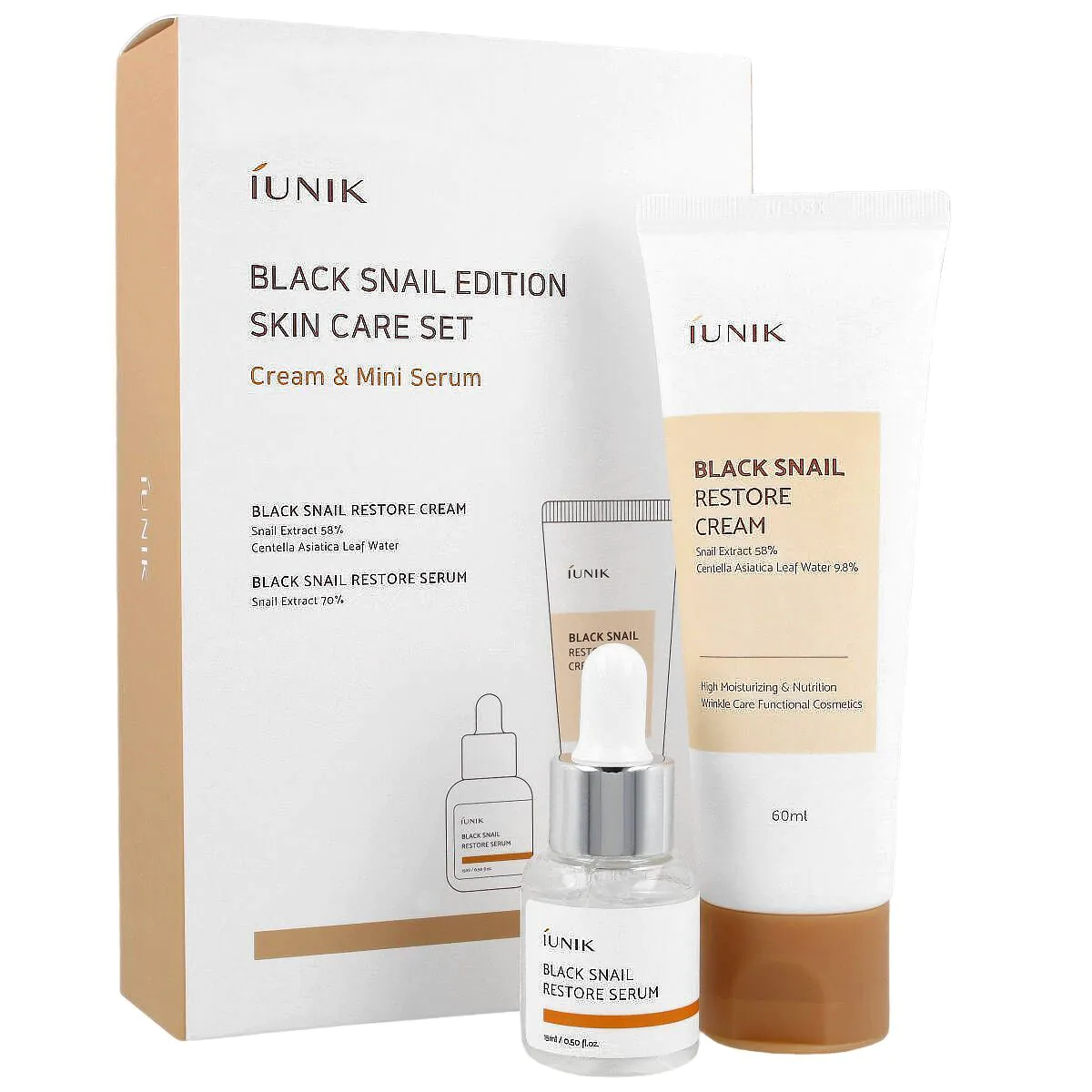 iUNIK Black Snail Edition Skin Care Set