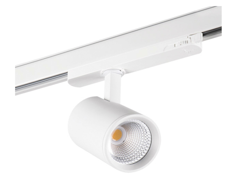Spot szynowy Acord LED aluminiowa biała