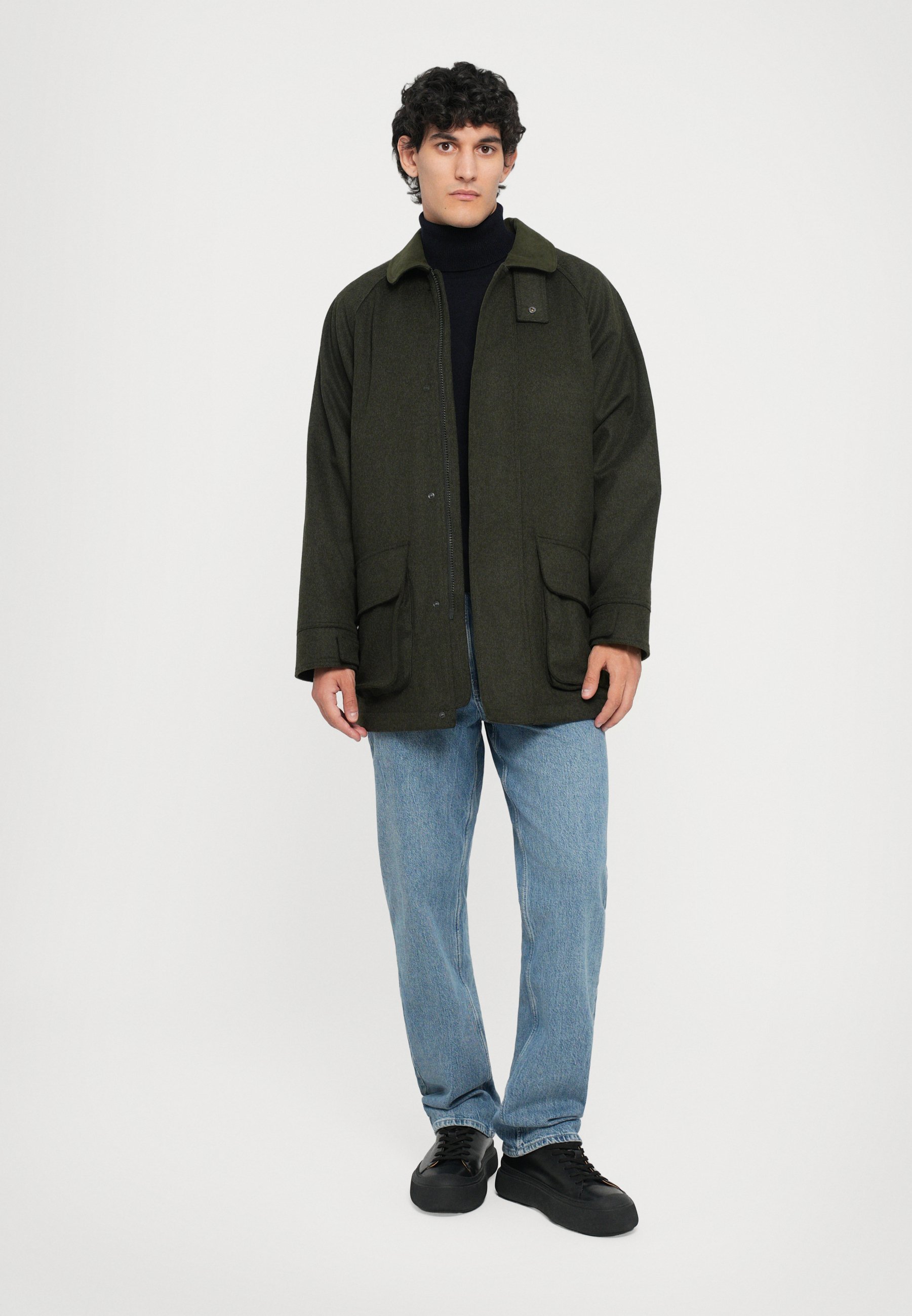 ASPESI CABAN - Manteau d'hiver - militaire