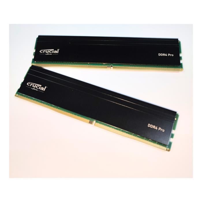 Mémoire RAM PC Crucial Pro DDR4-3200 *CP16G4DFRA32AT 16G (1x16G) - noir - TU
