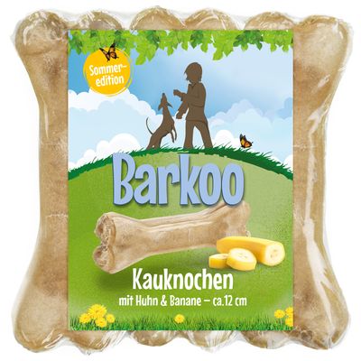 Barkoo Chew Bones Edición Verano - Pollo y Plátano