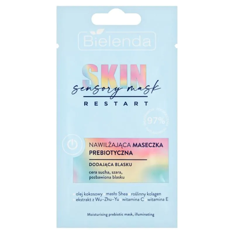 Bielenda Skin Restart Sensory Mask Nawilżająca maseczka prebiotyczna
