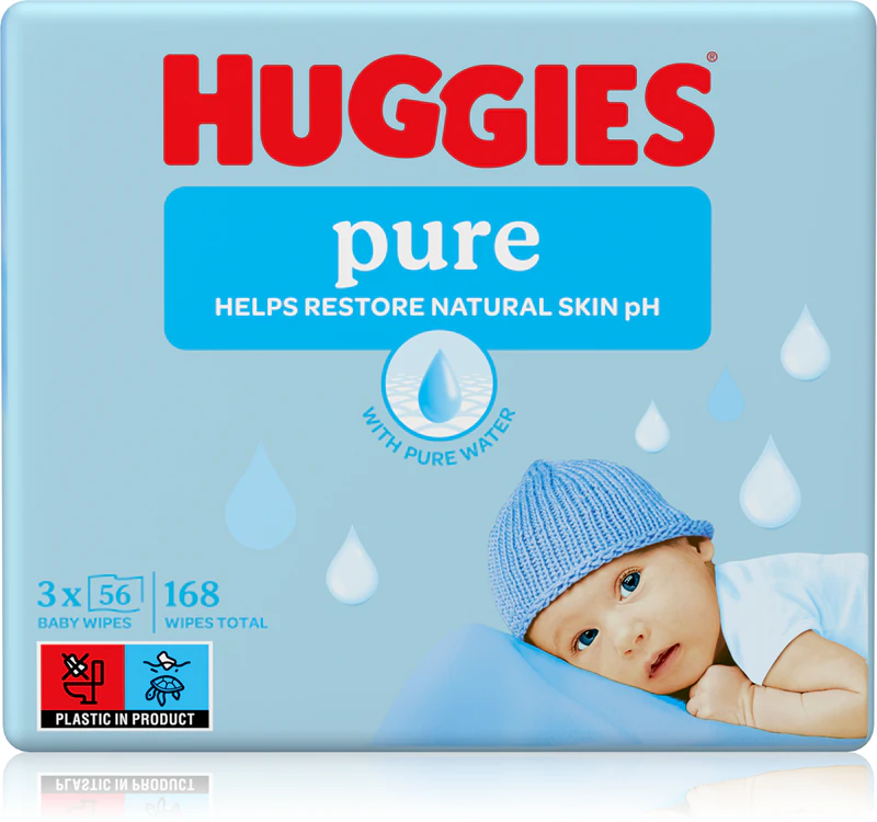 Čisticí ubrousky Huggies Pure