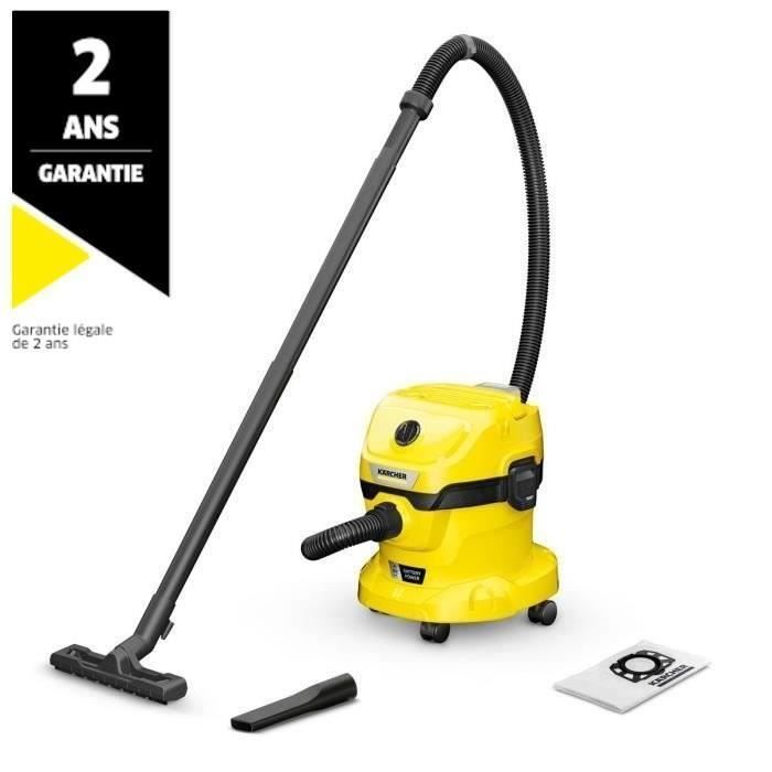 Aspiradora inalámbrica para sólidos y líquidos KARCHER WD 2-18 V-12/18 (batería no incluida)