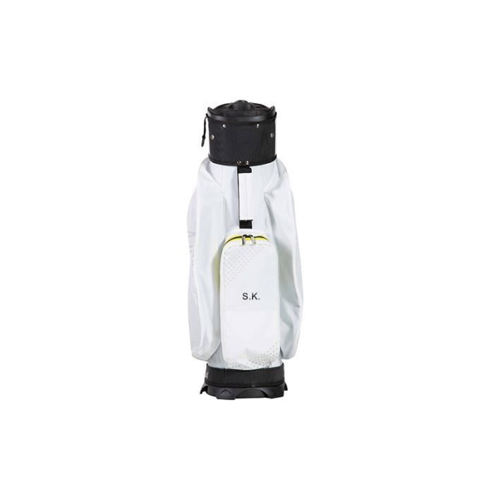 Mala de golfe JuCad Silence Dry com rodinhas - Preto/Vermelho - JuCad