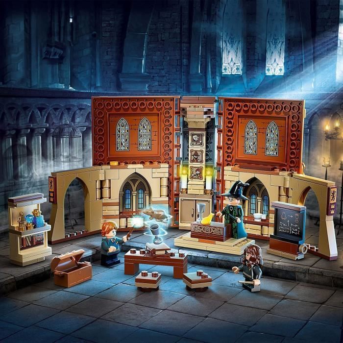 LEGO Harry Potter Poudlard : le cours de métamorphose (76382) - Jeu de voyage - Mixte - 8 ans et plus - Noir