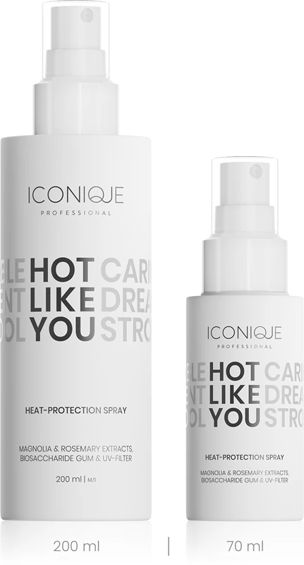 ICONIQUE Professional HOT LIKE YOU Tepelne ochranný sprej na tepelnú úpravu vlasov