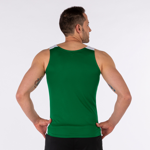  Camiseta Tirantes Joma Record Ii Verde Blanco